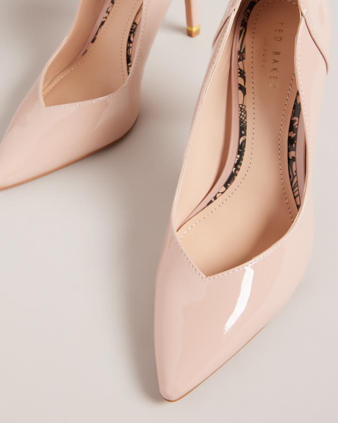 Chaussures à Talons Ted Baker Layered Patent Leather Court Beige Femme | JLA-88958093